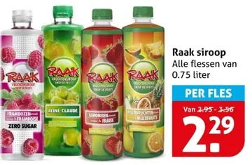 Aanbieding: Raak siroop