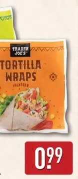 Aanbieding: Volkoren tortilla wraps