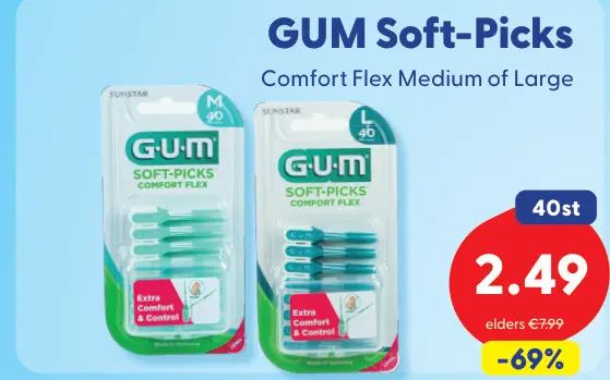 Aanbieding: GUM Soft-picks