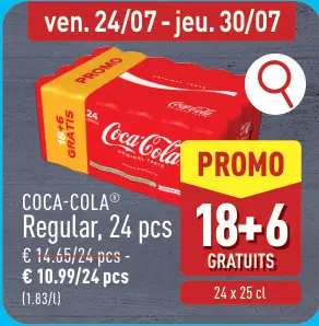 Offre: COCA-COLA® Regular