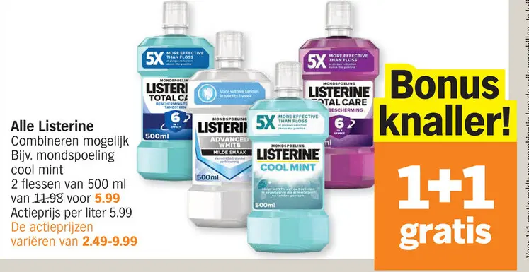 Promotie: Listerine