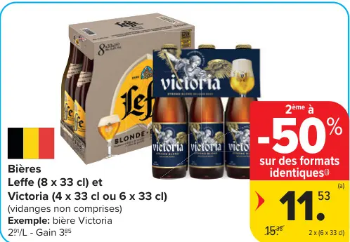 Offre: Bières