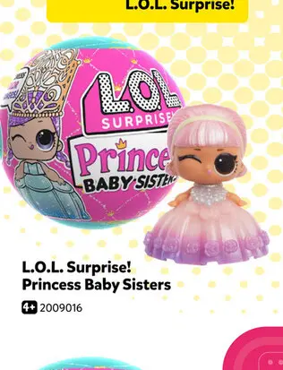 Aanbieding: L.O.L. Surprise! Princess Baby Sisters