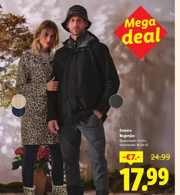 Aanbieding: Regenjas