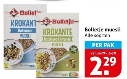 Aanbieding: muesli