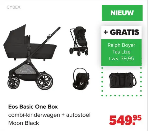 Aanbieding: Eos Basic One Box combi-kinderwagen + autostoel