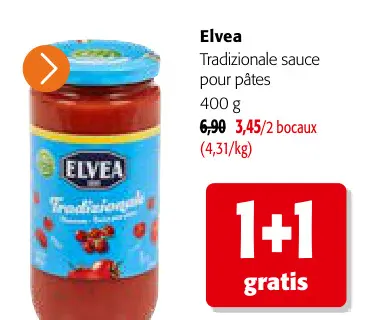 Offre: Tradizionale sauce pour pâtes 400 g