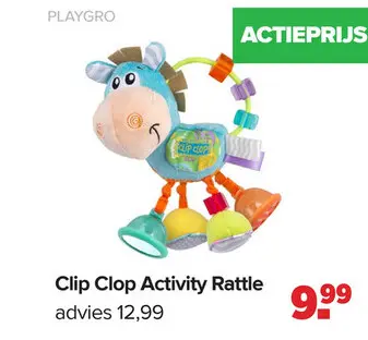 Aanbieding: Clip Clop Activity Rattle