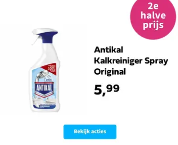 Aanbieding: Antikal Kalkreiniger Spray Original