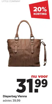Aanbieding: Diaperbag Vienna