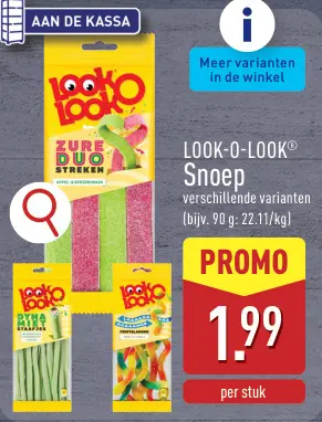 Promotie: LOOK-O-LOOK® Snoep