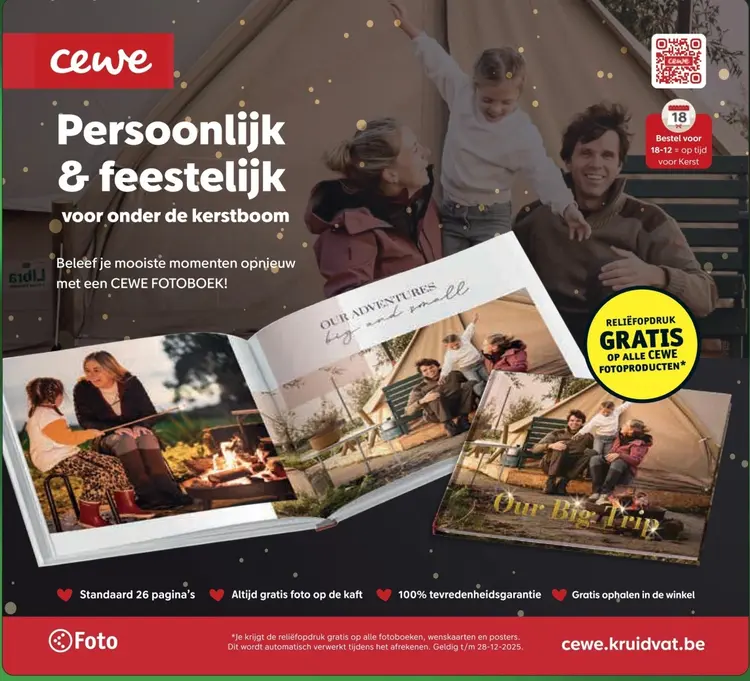 Promotie: Cewe fotoboek