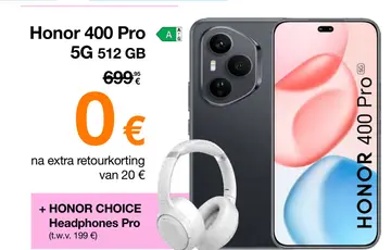 Aanbieding: Honor 400 Pro