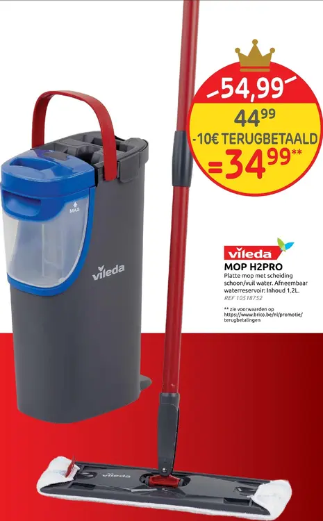 Promotie: Mop H2PRO