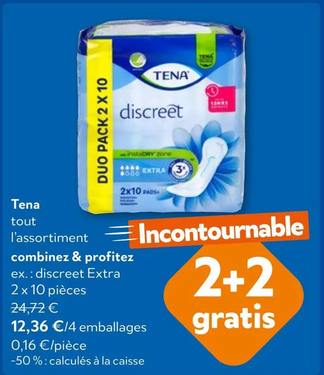 Offre: Tout l'assortiment Tena