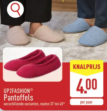Promotie: Pantoffels