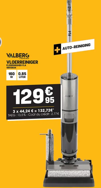 Promotie: Vloerreiniger floorwasher fl4