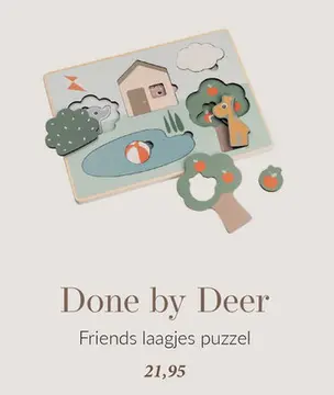 Aanbieding: Friends laagjes puzzel