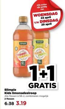 Aanbieding: Slimpie Kids limonadesiroop