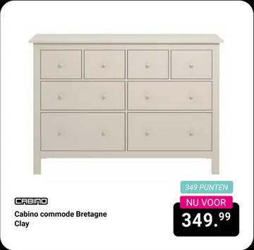 Aanbieding: Cabino commode Bretagne