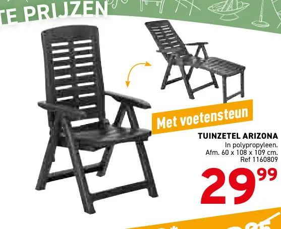 Promotie: Tuinzetel arizona