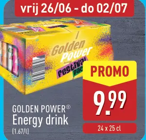Promotie: Energy drink