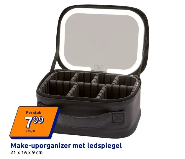 Promotie: Make-uporganizer met ledspiegel