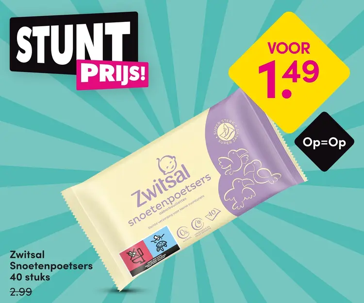 Aanbieding: Snoetenpoetsers