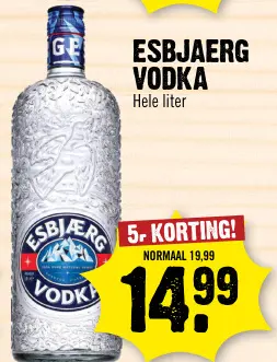 Aanbieding: Esbjaerg Vodka