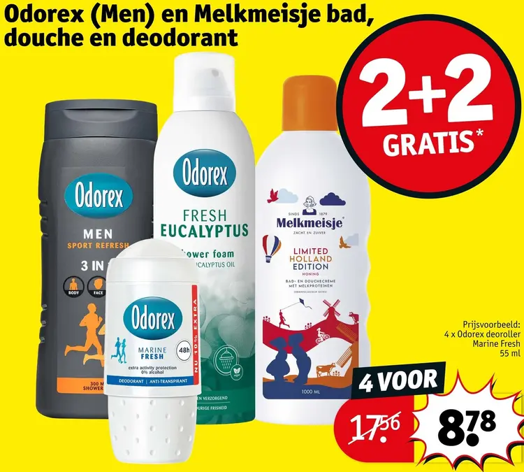 Promotie: Bad, douche en deodorant