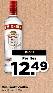 Aanbieding: Smirnoff Vodka