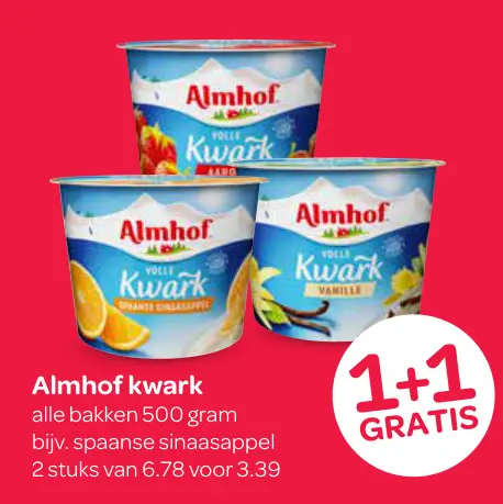 Aanbieding: Almhof kwark