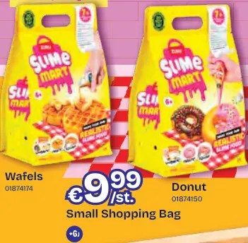Promotie: Small Shopping Bag Wafels of Donut
