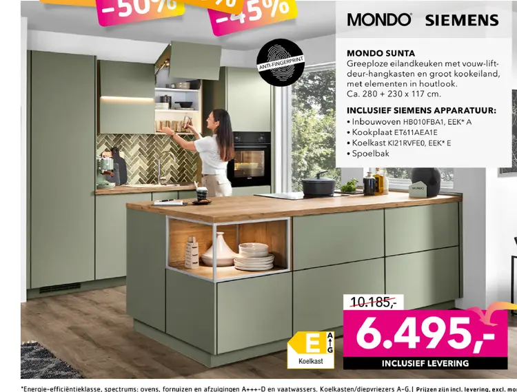 Promotie: Sunta Greeploze Eilandkeuken