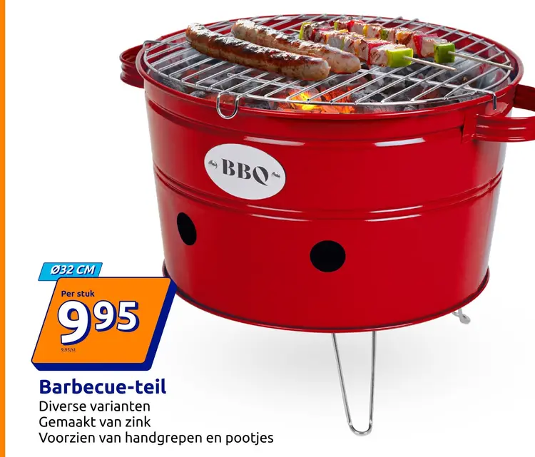 Aanbieding: Barbecue-teil