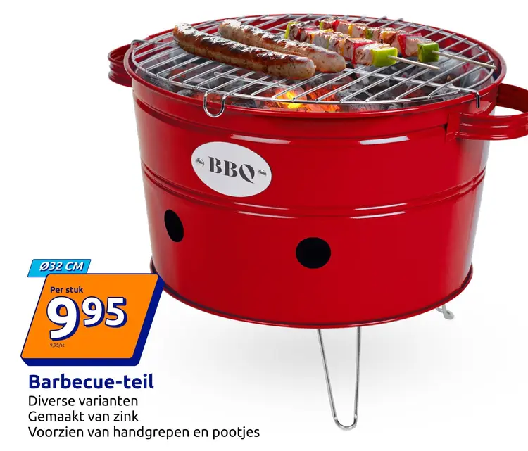 Aanbieding: Barbecue-teil