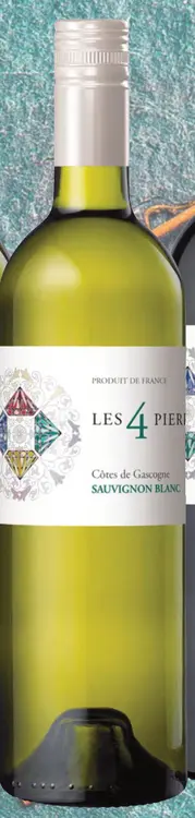 Aanbieding: Les 4 Pierres Côtes de Gascogne Sauvignon Blanc