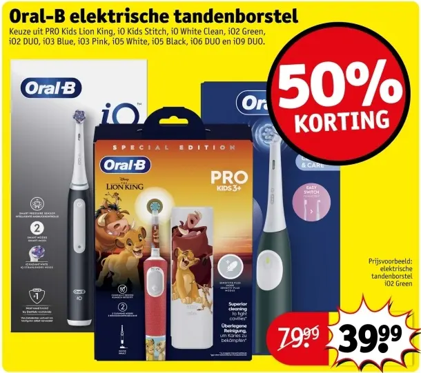 Aanbieding: Elektrische tandenborstel