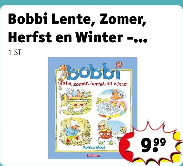 Aanbieding: Bobbi Lente, Zomer, Herfst en Winter
