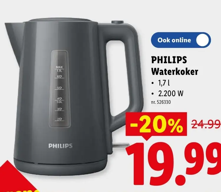 Promotie: Waterkoker