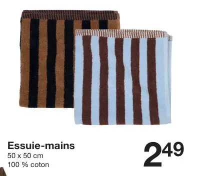Offre: Essuie-mains