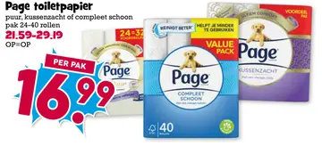 Aanbieding: Page toiletpapier