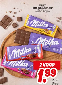 Aanbieding: MILKA CHOCOLADEREEP