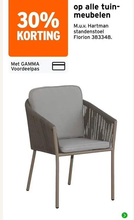 Aanbieding: Hartman standenstoel Florion