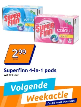 Aanbieding: Superfinn 4-in-1 pods
