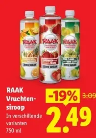 Aanbieding: Vruchtensiroop
