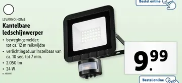 Aanbieding: Kantelbare ledschijnwerper