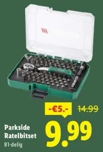 Aanbieding: Rateltbitset