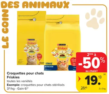Offre: Croquettes pour chats