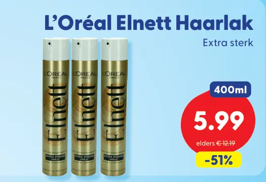 Aanbieding: Elnett Haarlak